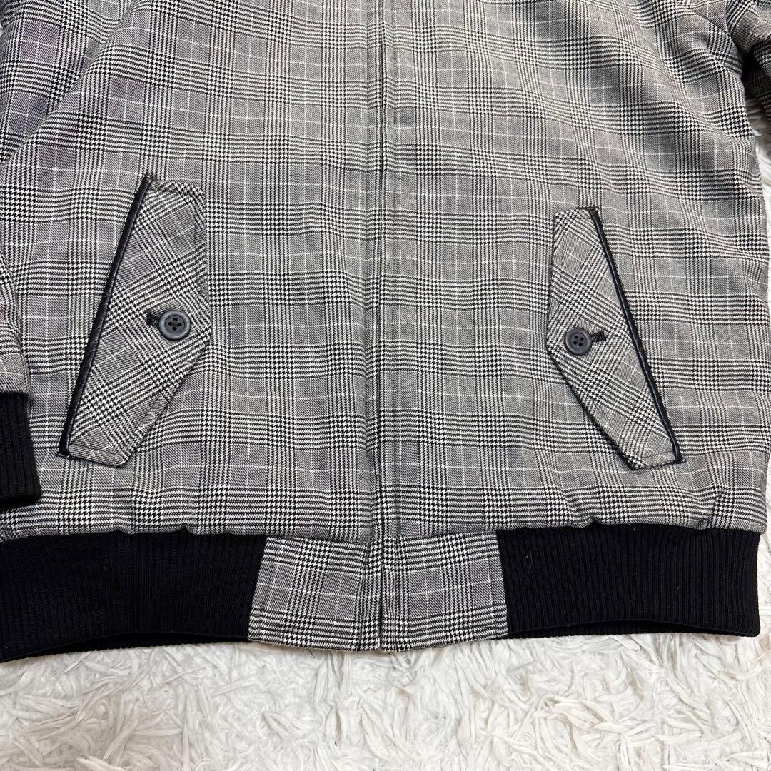 フレッドペリー リバーシブルブルゾン キルティング グレンチェック