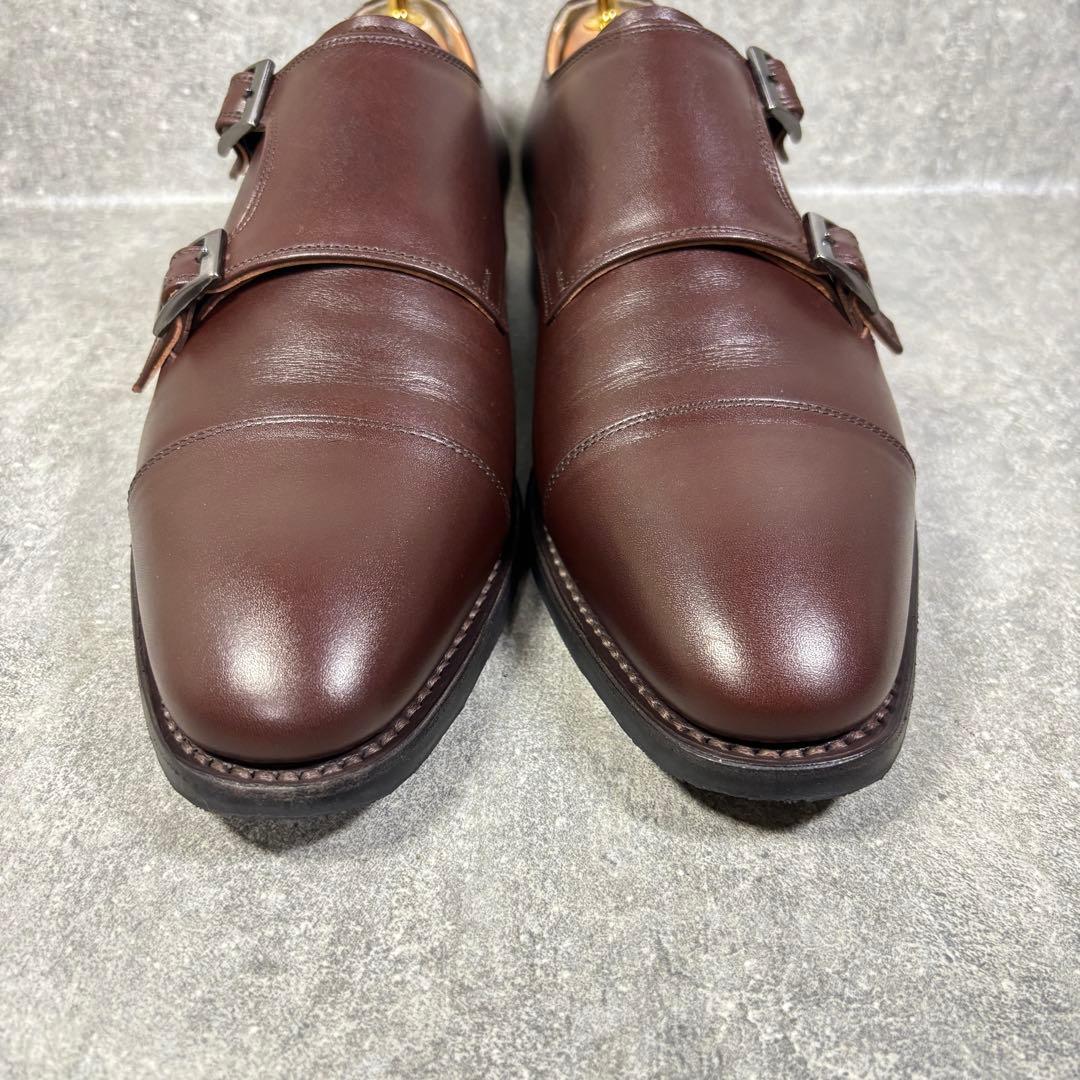 【極美品】スコッチグレイン ダブルモンク 1812 レザー 24.5cm