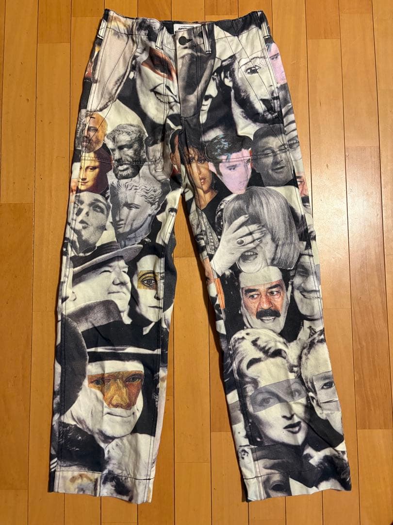 fucking awesome チノパン サイズ30 Fucking Awesome Baggy Zip Off Carpenter Pants Light Denim