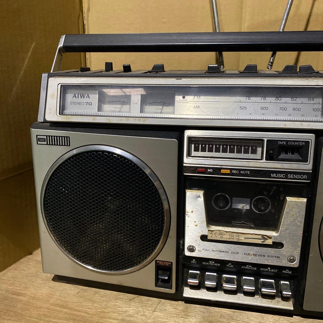 アイワ CS-70 ラジカセ ジャンク - メルカリ