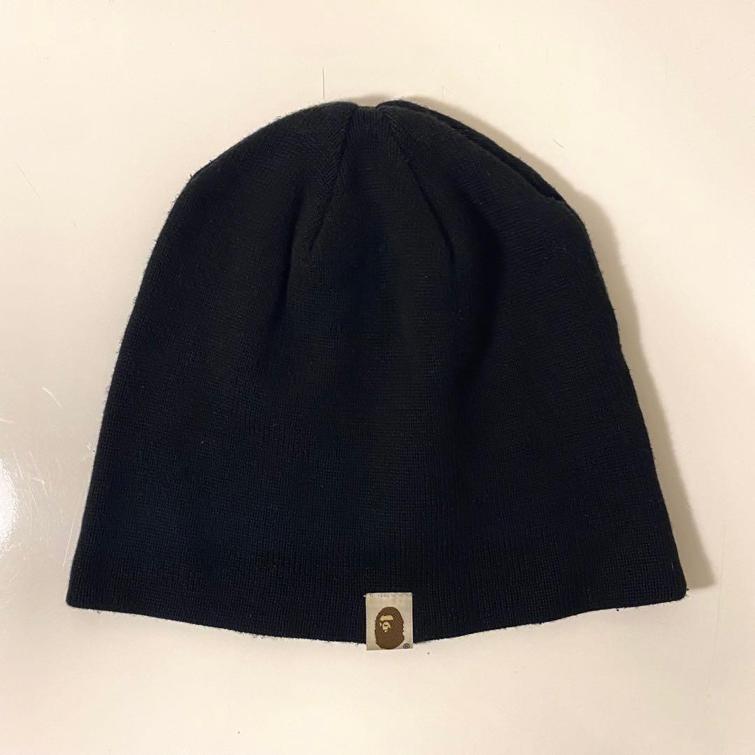 初期】00s a bathing ape ニット帽 ビーニー NIGO - メルカリ