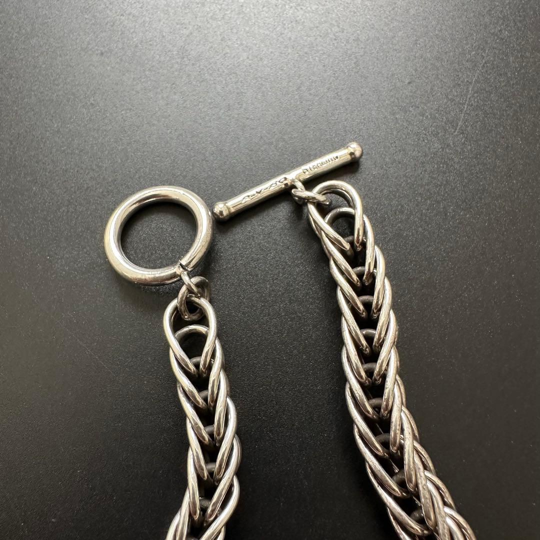 美品】Steve arviso ダブルマネーチェーンブレスレット 8mm厚 - メルカリ