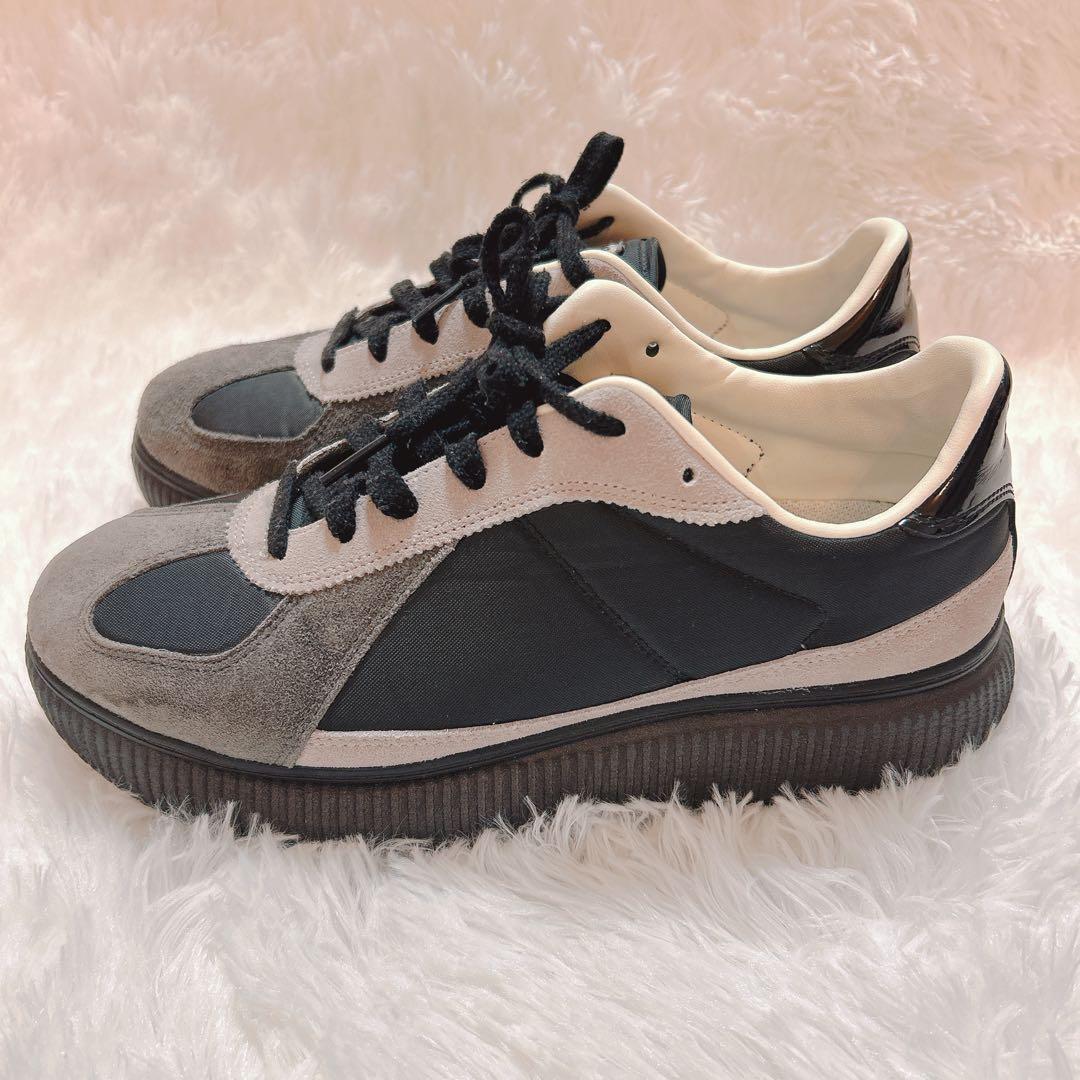 オニツカタイガー デレシティ グレー ブラック 26.5cm