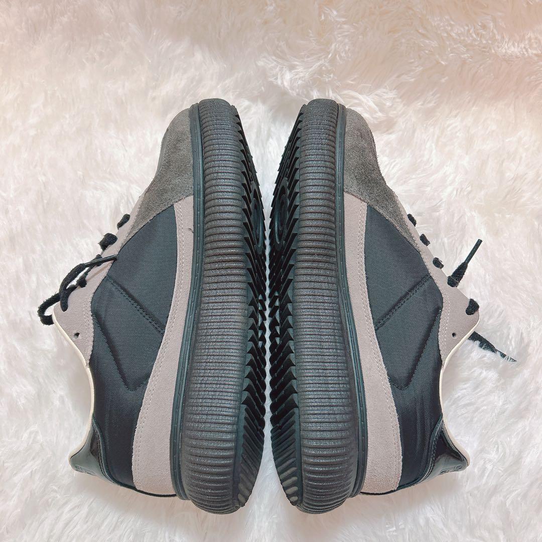 オニツカタイガー デレシティ グレー ブラック 26.5cm