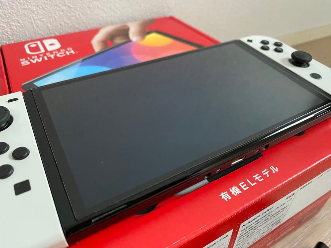 ☆Nintendo Switch本体/有機ELモデル+JC+充電グリップセット - メルカリ