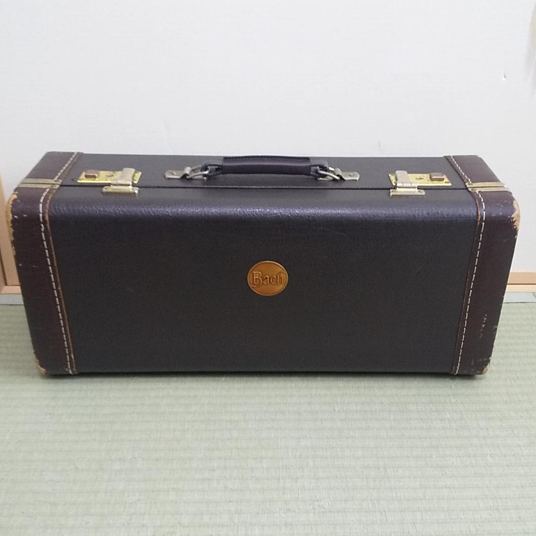 BACH バック 純正 ヴィンテージ トランペットケース ダブル ハード