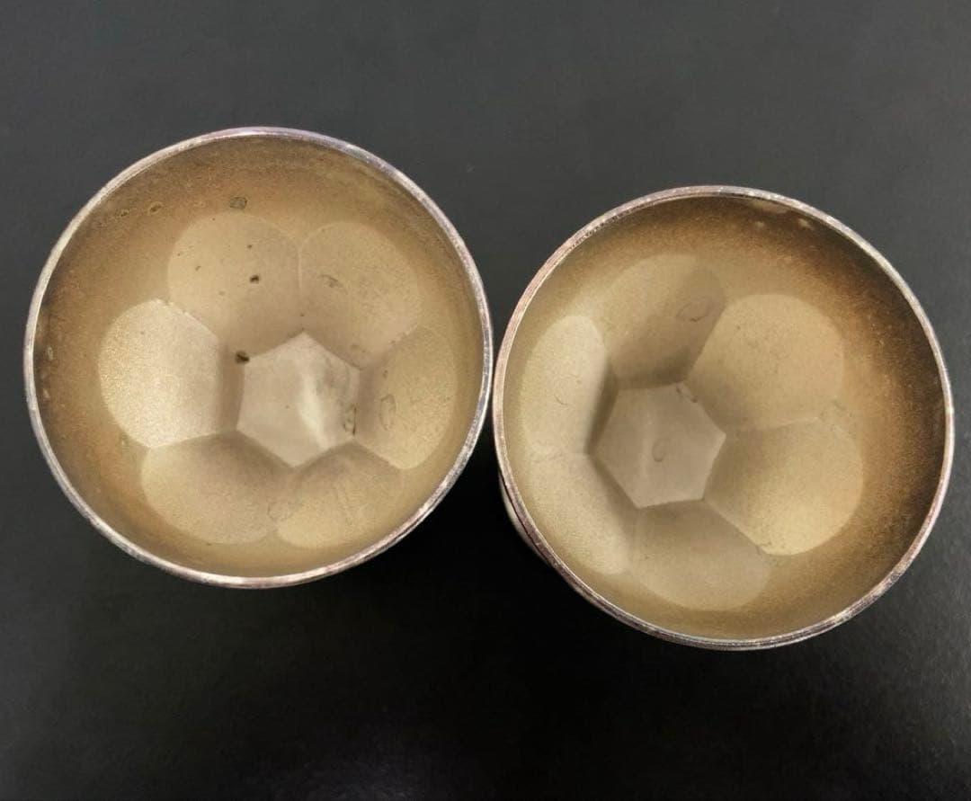 純銀P.T製 銀杯 2点セット 168.8g - メルカリ