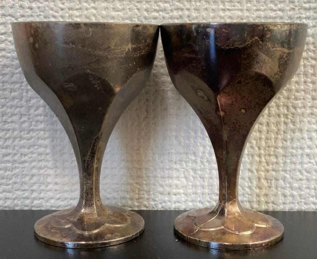 純銀P.T製 銀杯 2点セット 168.8g - メルカリ
