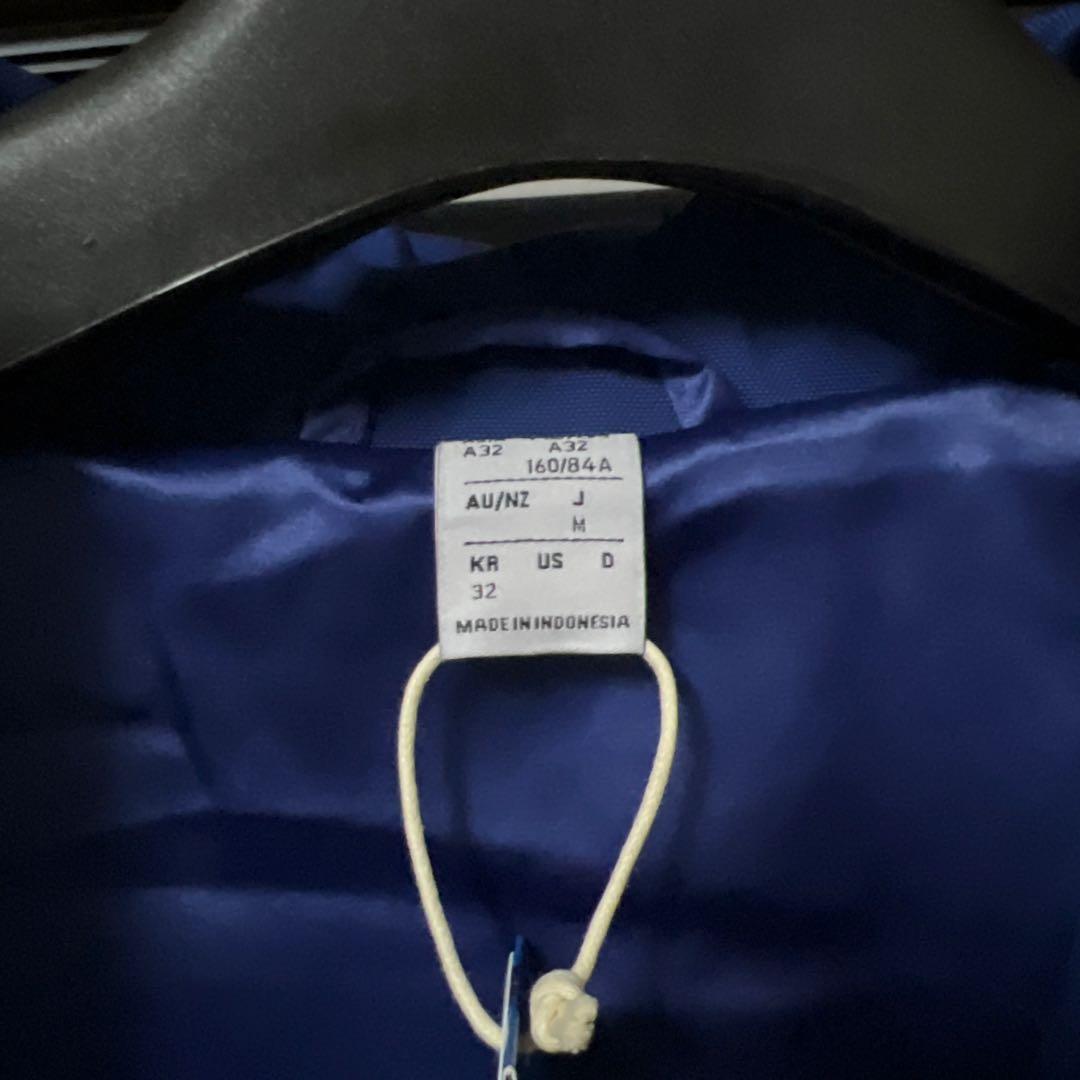 アディダス カレッジ ブレザー テーラードジャケット ブルー L あの