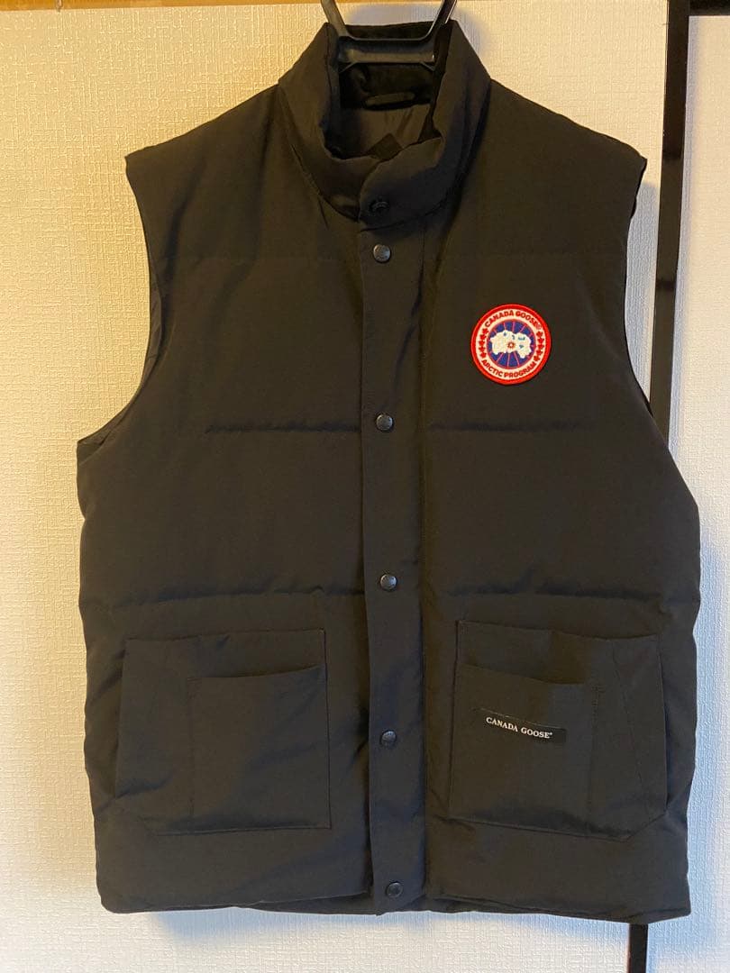 カナダグースダウンベスト　L G 180/92Y ブラック カナダグースダウンベスト L G 180/92Y ブラック - メルカリ