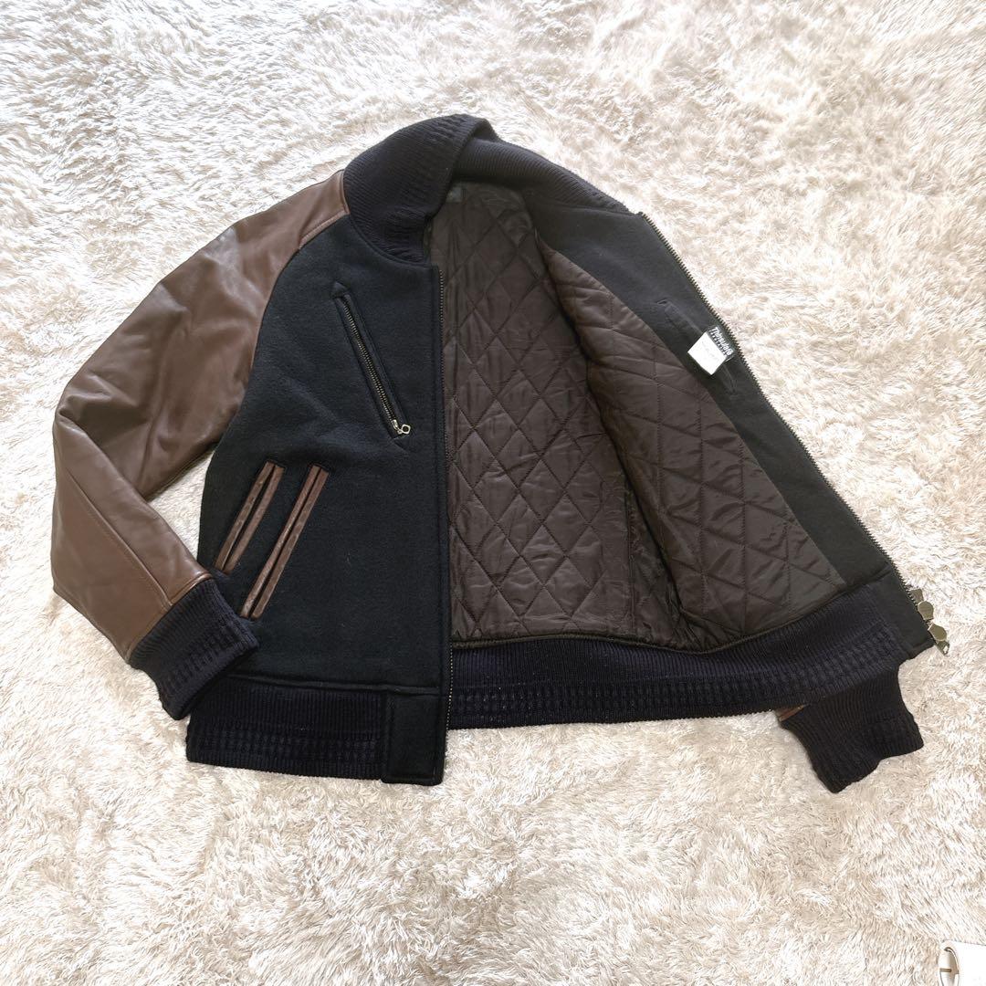 LOUNGE LIZARD ラウンジリザード メルトン カウハイド スタジ