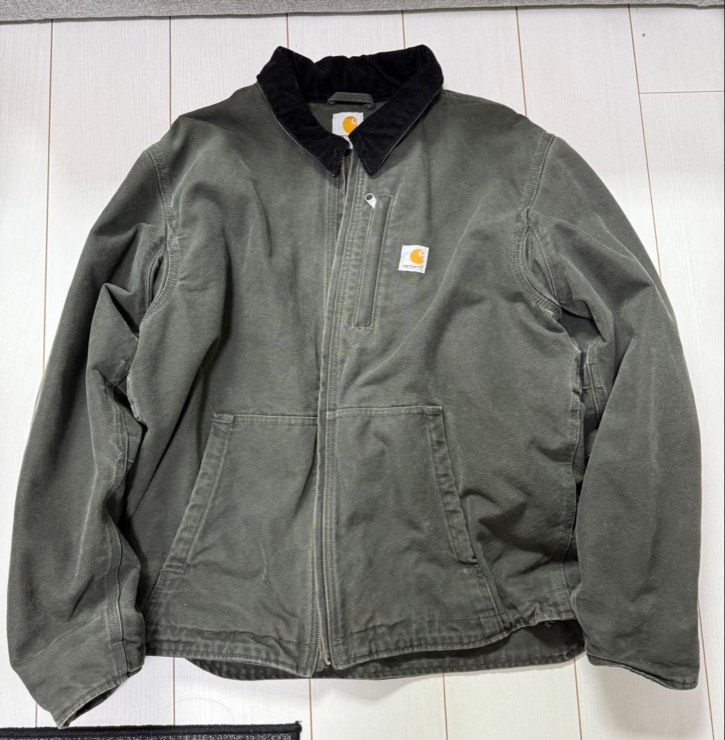 Carhartt FULLTSWING ジャケットLサイズ Full Swing® Loose Fit Washed Duck Fleece-Lined Active Jac - 2