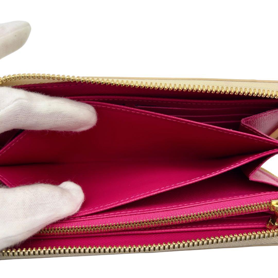 RFID】ルイヴィトン ダミエアズール ジッピーウォレット スタッズ 長