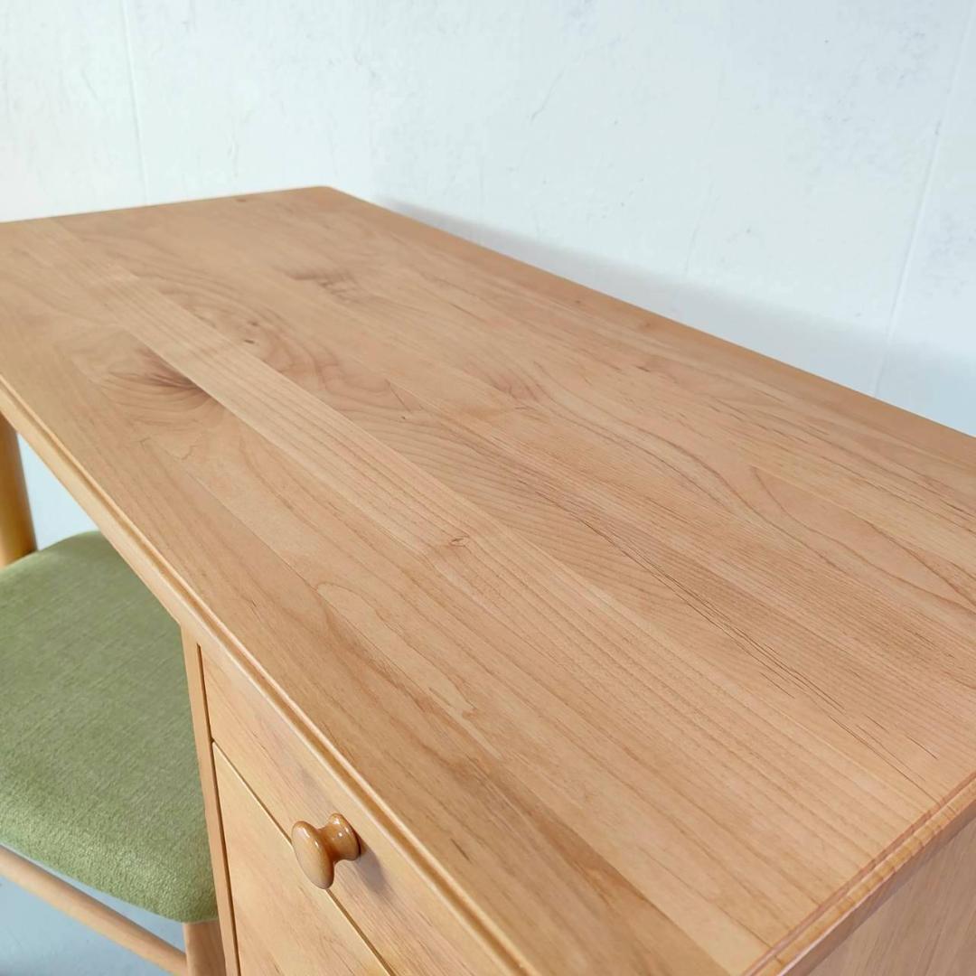 美品 モモナチュラル コモ 机のみ 幅90 無垢 アルダー材 - メルカリ