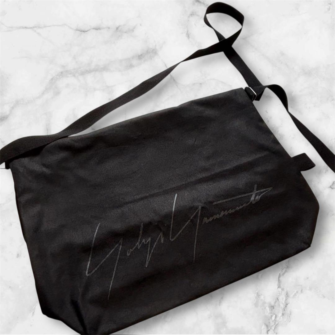 【新品未使用】ヨウジヤマモト ノベルティ ショルダーバッグ 非売品 新品未使用】ヨウジヤマモト ノベルティ ショルダーバッグ 非売品