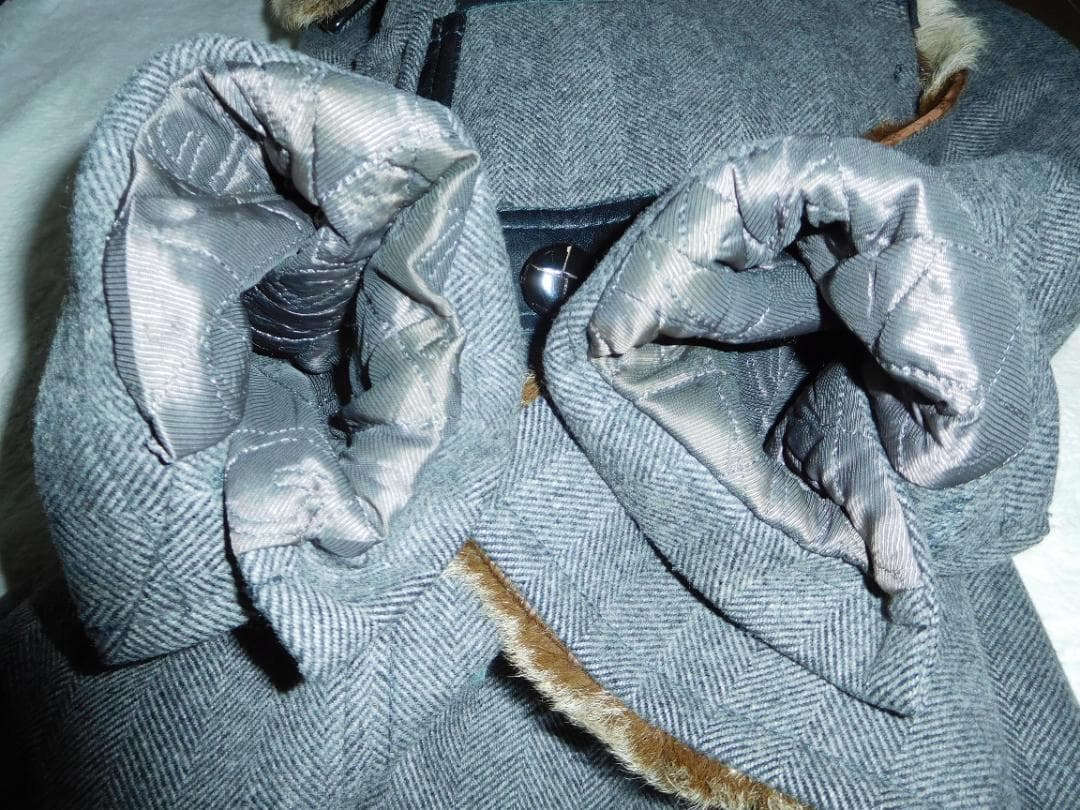 ドルチェ＆ガッバーナ ショートダブルファー付Pコート ジャケット