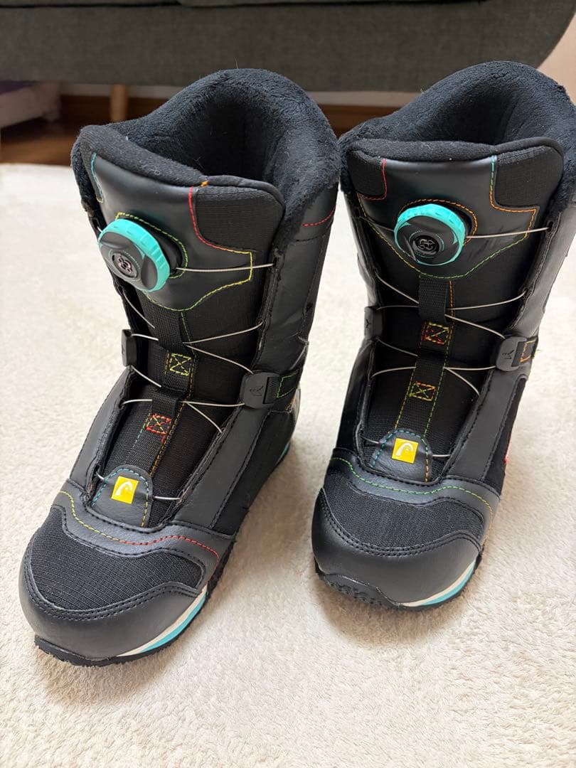 Head 子ども用スノーボードブーツ HEAD ヘッド KID-VELCRO スノーボード ブーツ キッズ ムラサキスポーツ