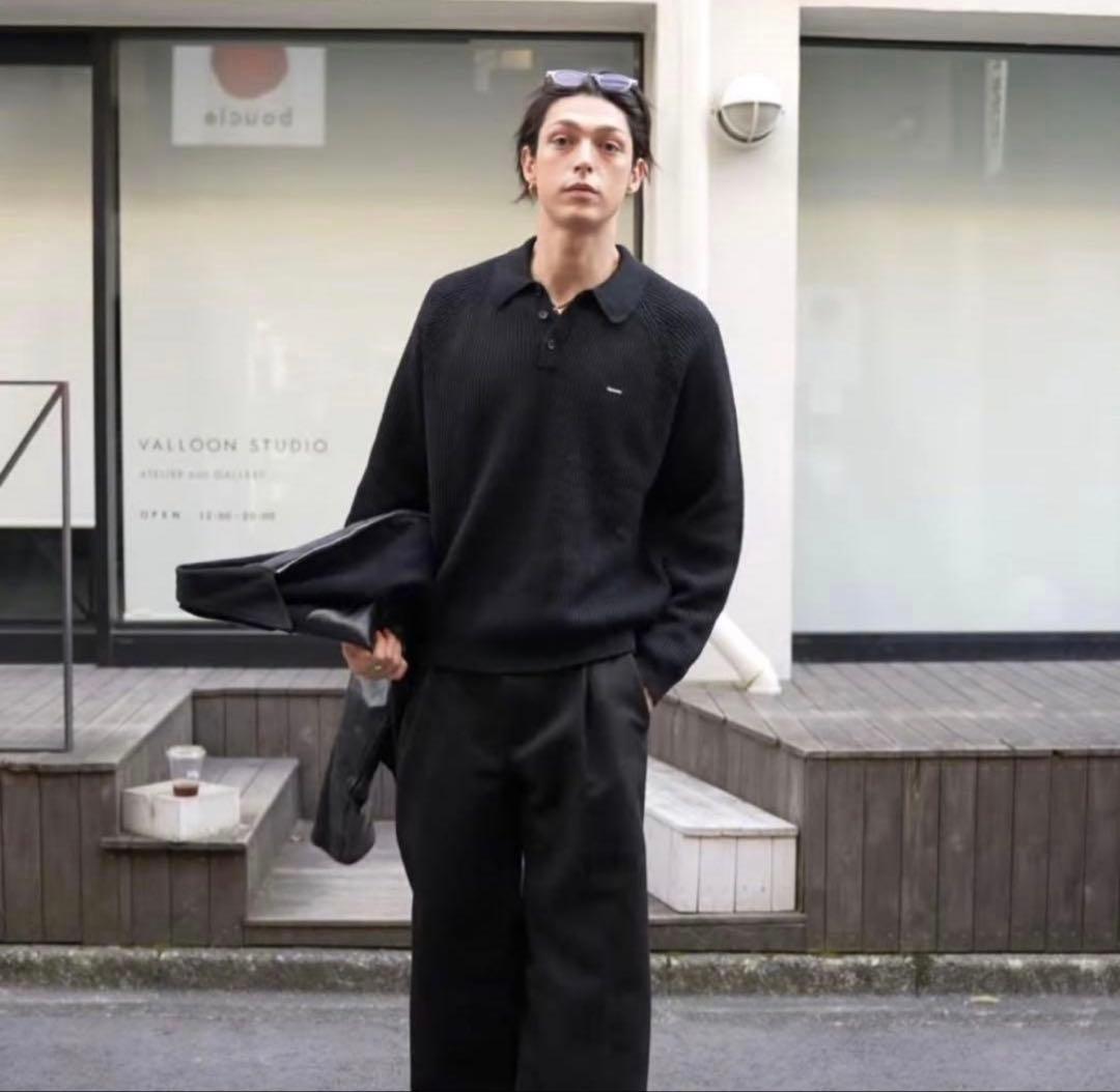 新品Supreme Small Box Polo Sweater Black L - メルカリ