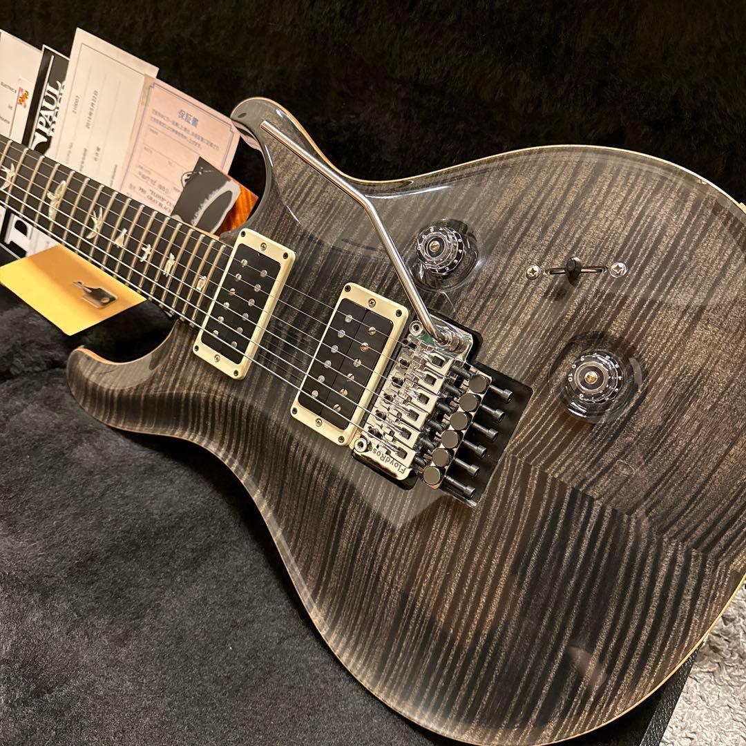 2014 PRS Custom24 Floyd 10Top Gray Black - メルカリ
