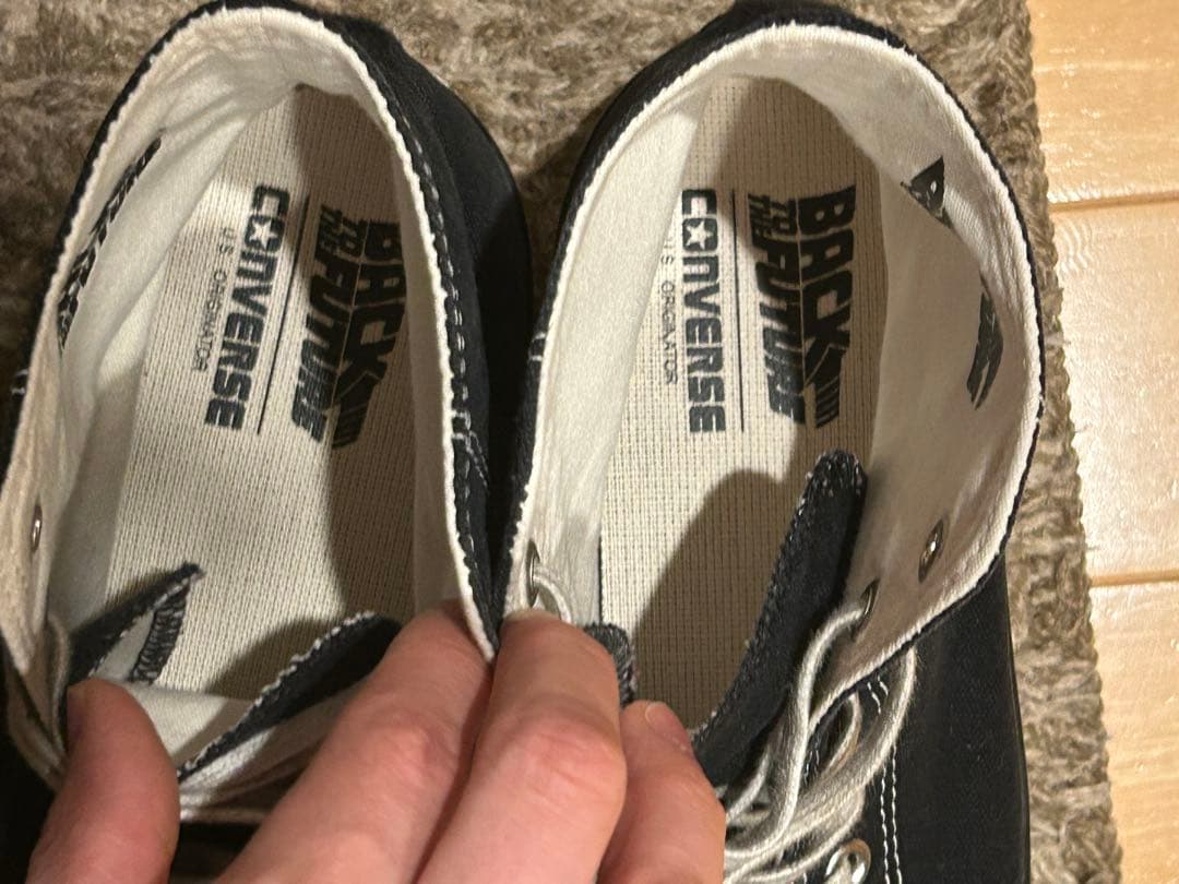 あいうえお様専用 Back To The Future Converse27cm - メルカリ