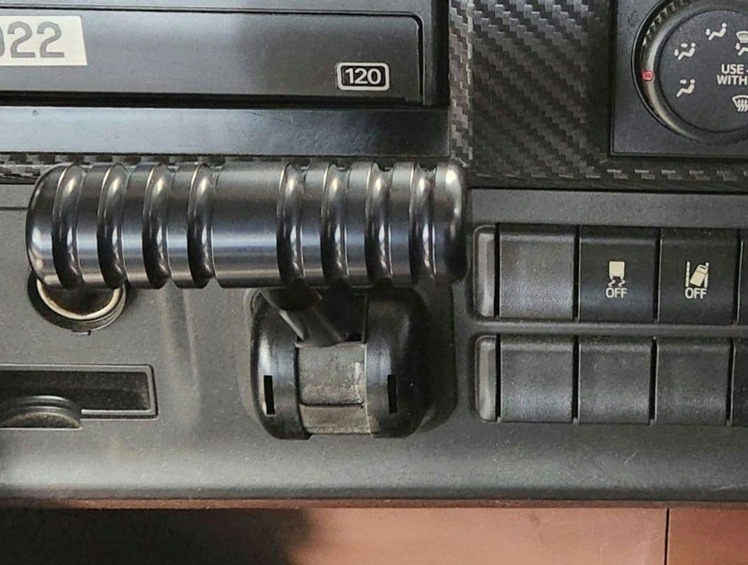 APS製 パーキングブレーキレバー ブラック 17プロフィア 日野 水中花