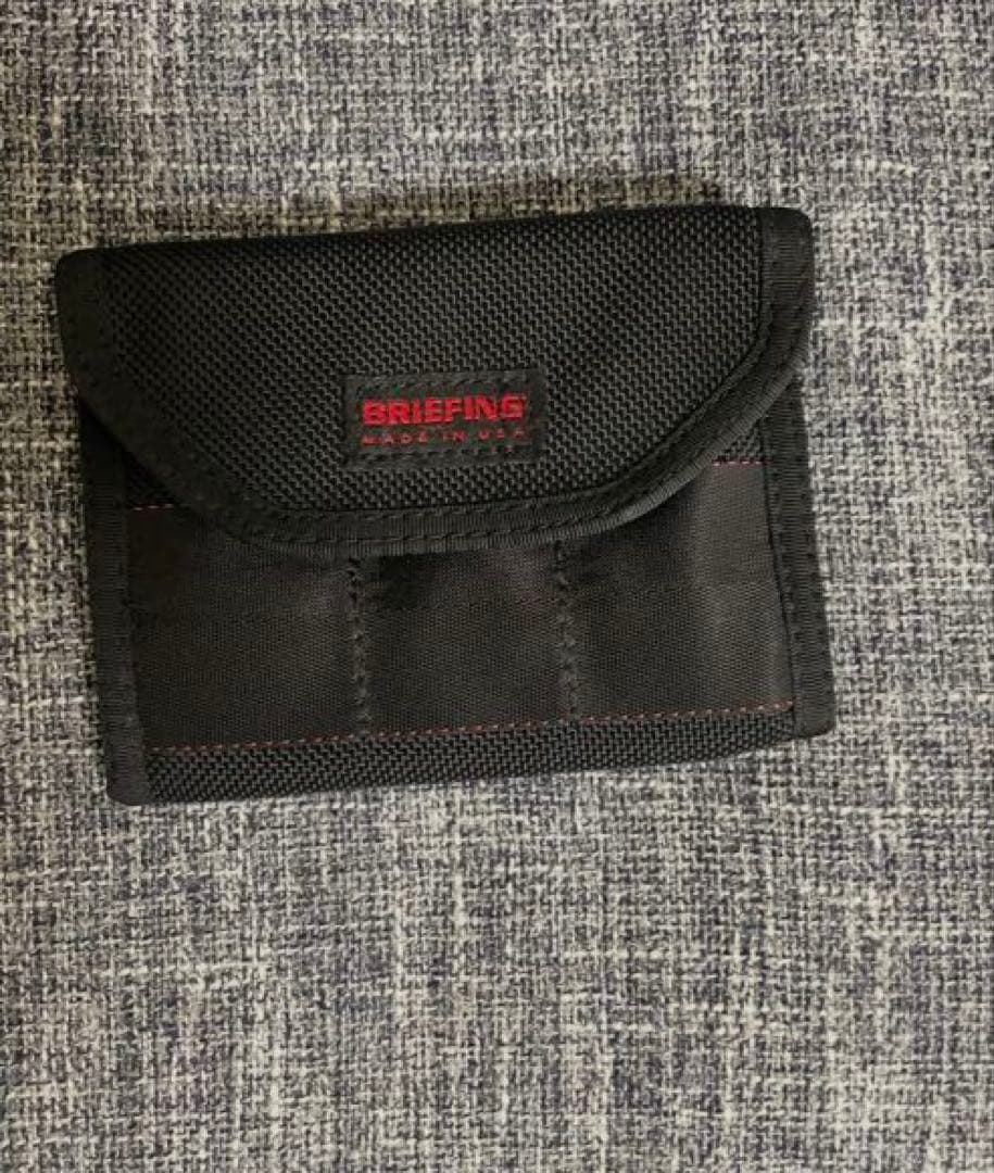 BBRIEFING 財布　三つ折り　Made in USA 美品 BRIEFING（ブリーフィング） 最大53%☆2/27〜 日本正規品 三つ折り財布