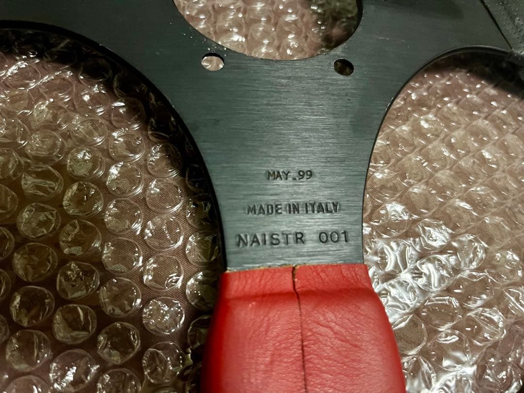 VeilSide ステアリング 当時物 赤 ヴェルサイド ナルディ レア - メルカリ