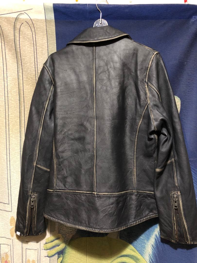 n*t様 VANQUISH ヴァンキッシュ／ヴィンテージダブルライダース ネイビ