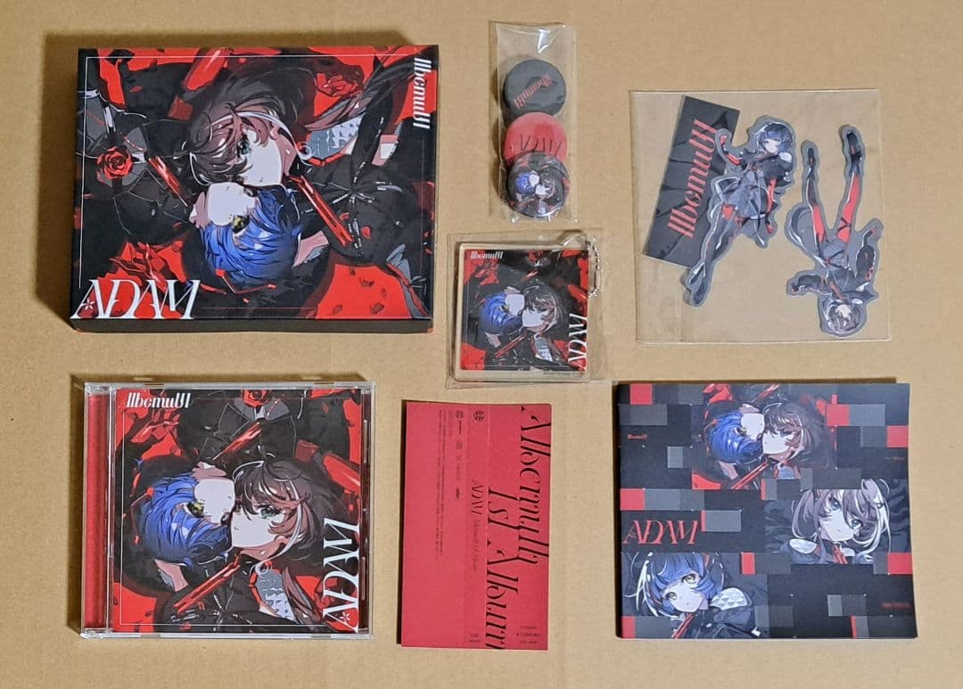 Albemuth (存流&明透)】1st Album「ADAM」&「eve」