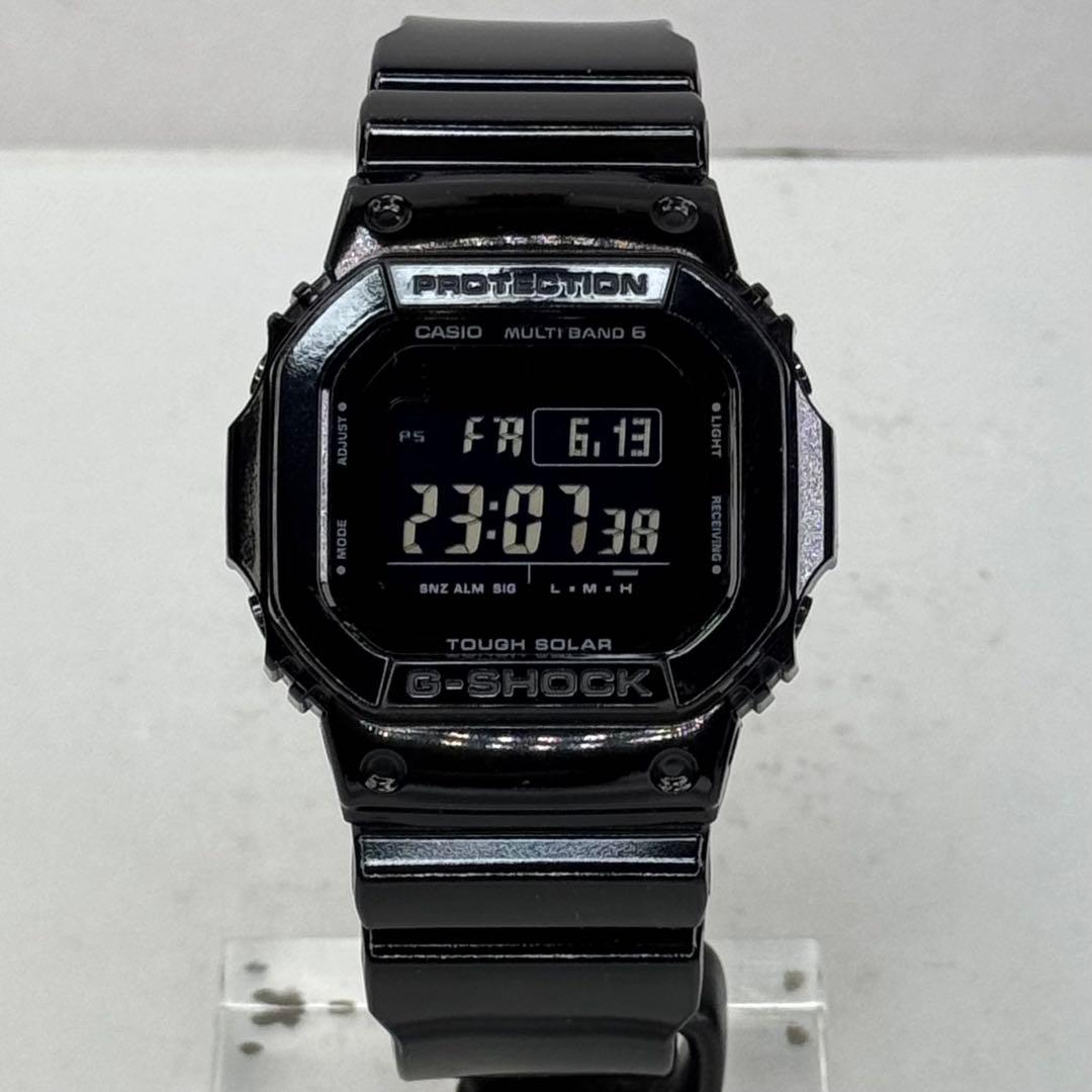 極美品 G-SHOCK GW-M5610BB 電波ソーラー ブラック 反転液晶 - メルカリ