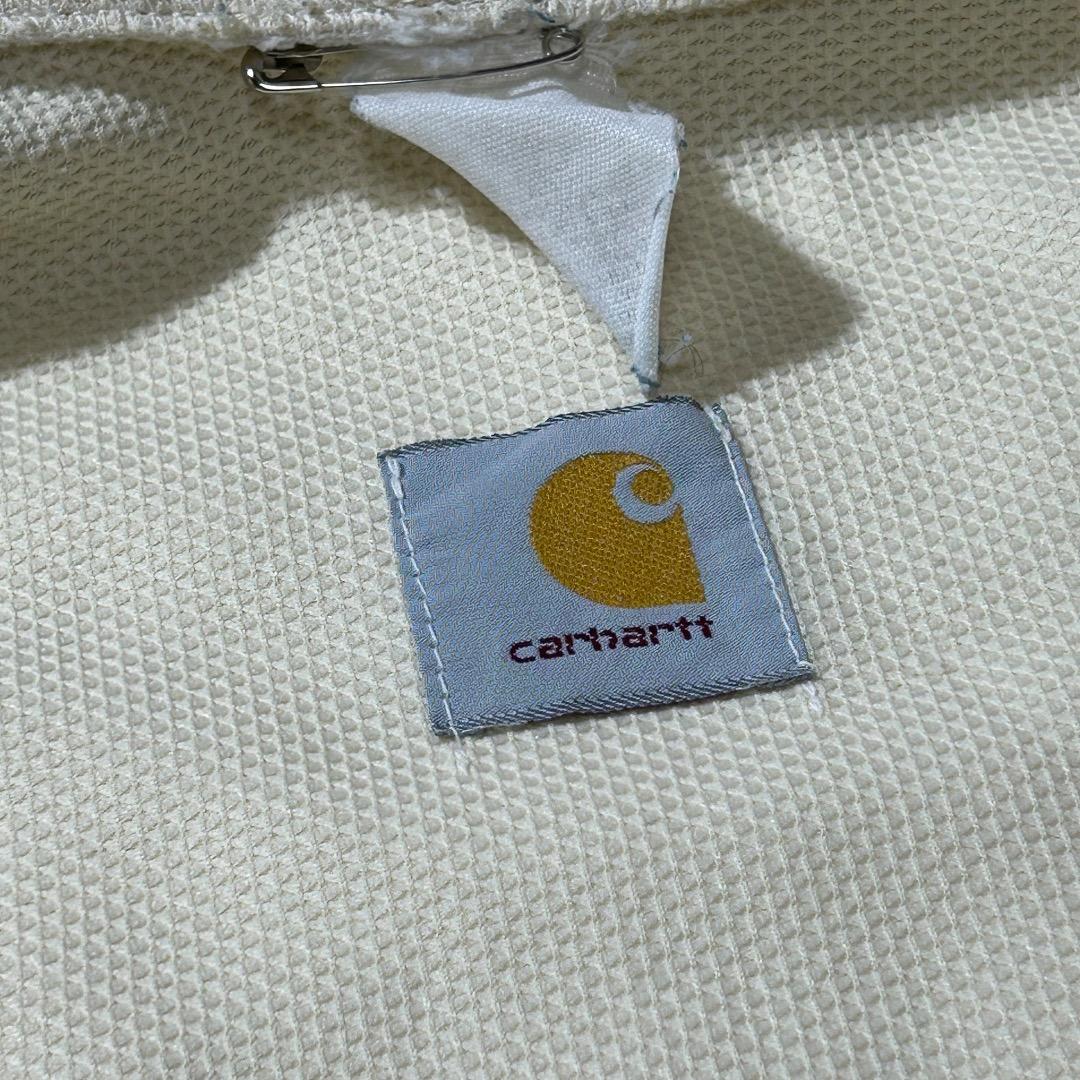 80-90s 星タグ USA製 ホワイト カーハート アクティブジャケット