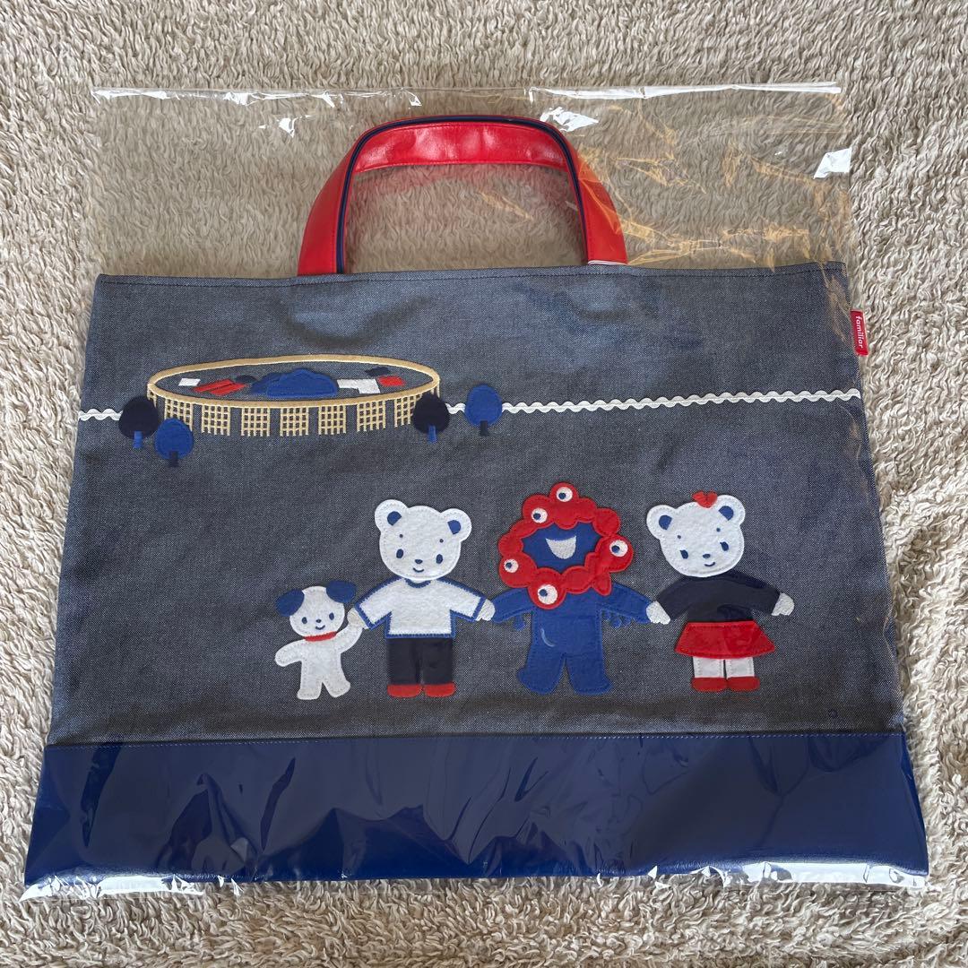 関西万博 限定 ファミリア トートバッグ ミャクミャク 会場限定 日本製