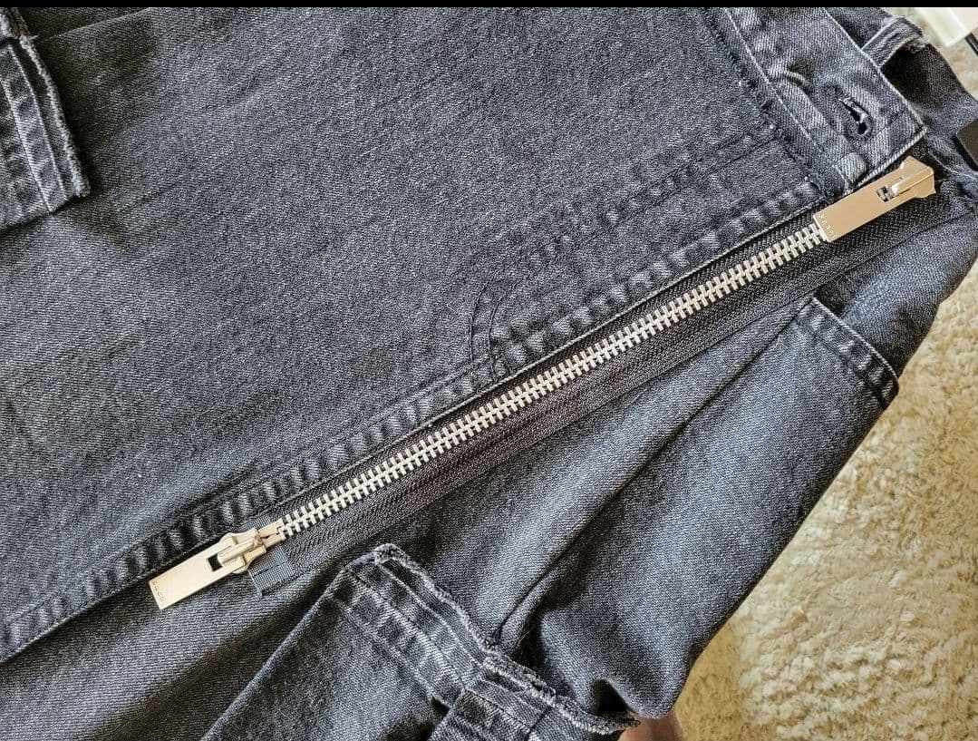 《専用》sacai マーメイド デニム ジップスカート ブラック サイズ1