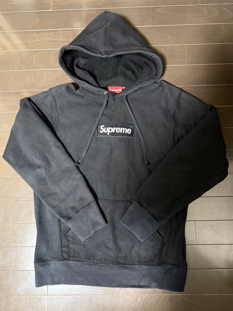 Supreme BOX LOGO 黒 サイズM パーカー　ボックスロゴ Supreme Cross Box Logo Hoodie Black Size Large | eBay