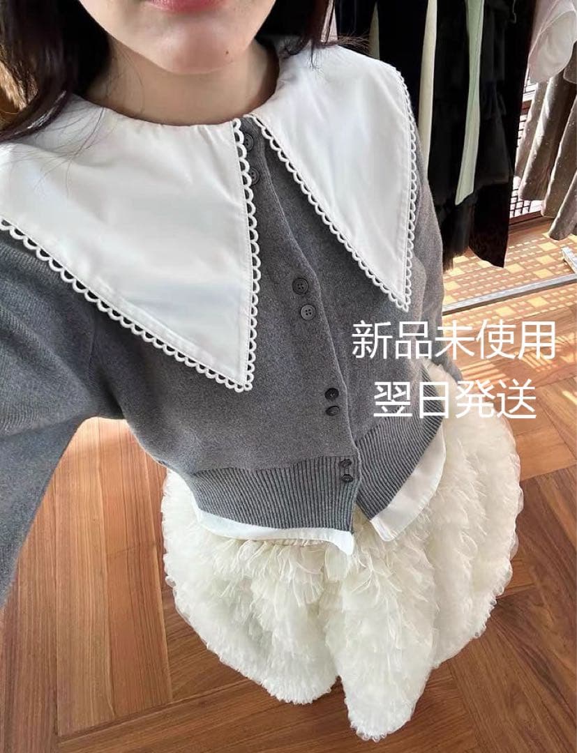 Bibiy. PATTY PILGRIM TOP グレー - メルカリ