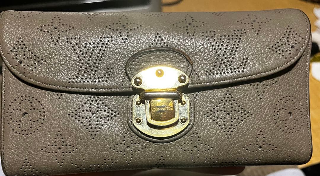 ルイ・ヴィトン ポルトフォイユ　グレー レザー 長財布 楽天市場】【未使用品】 ルイヴィトン 長財布 ポルトフォイユ ブラザ