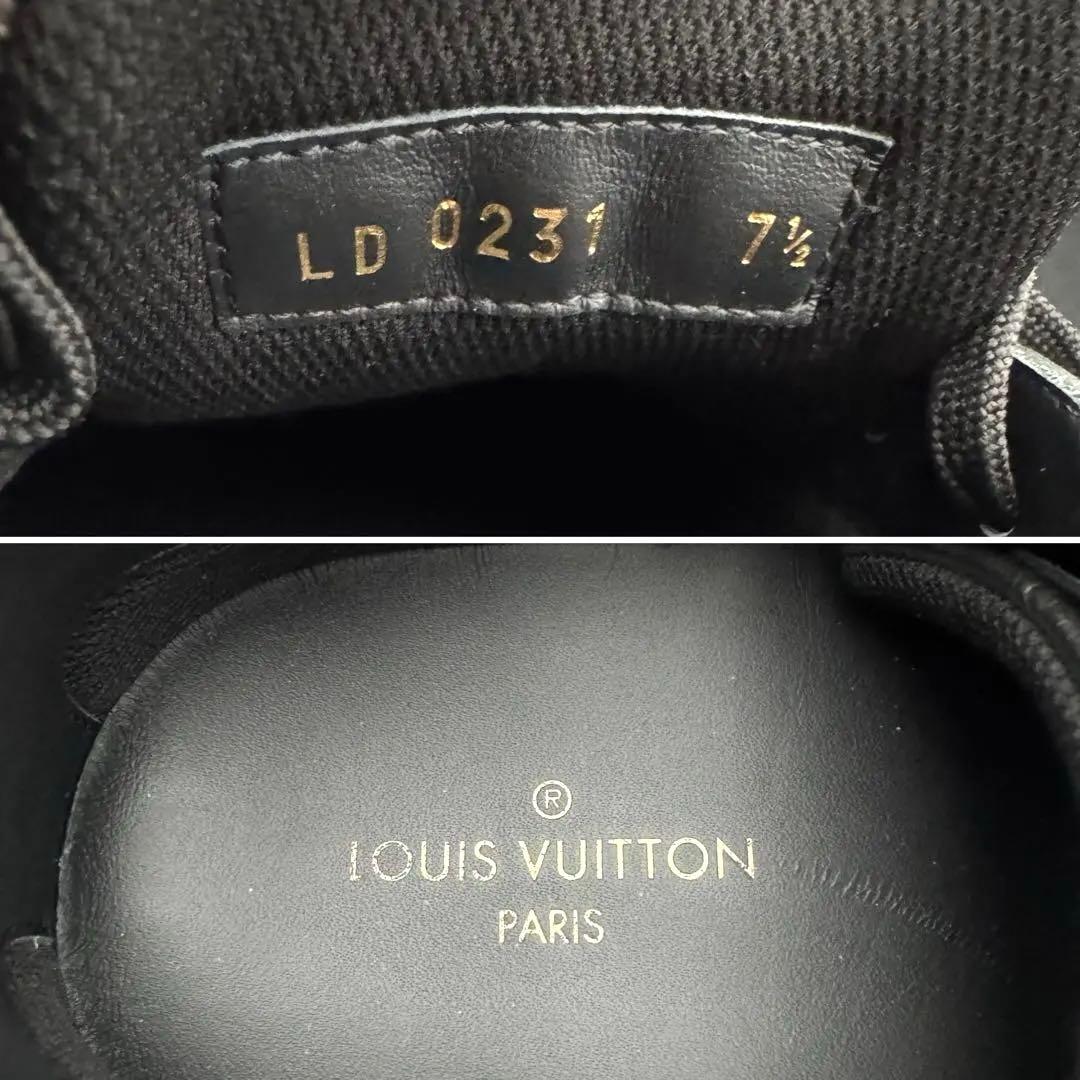 極美品】ルイヴィトン スニーカー ダミエ シルバー メンズ 26.5cm相当