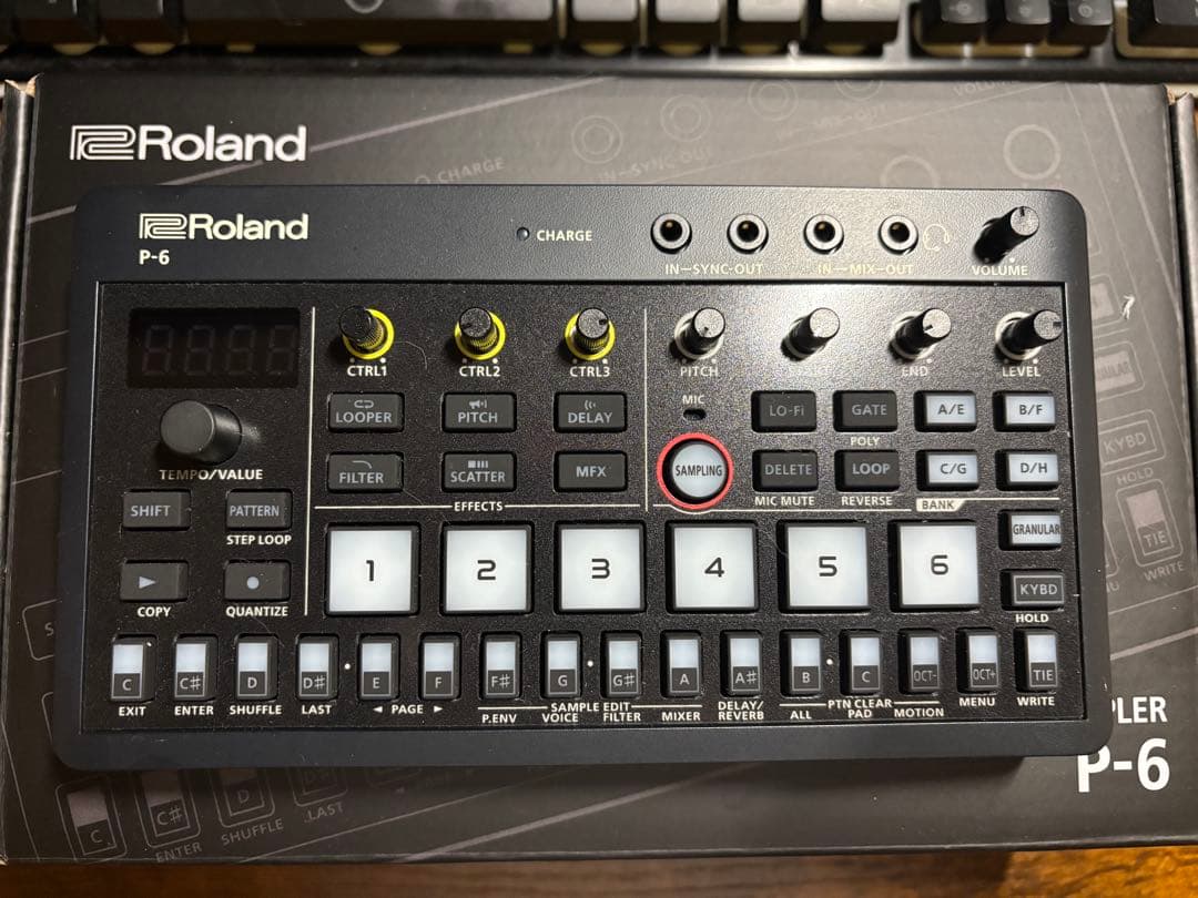 【ローランド】ROLAND P-6 サンプラー ROLAND ( ローランド ) P-6 CREATIVE SAMPLER 送料無料 | サウンドハウス