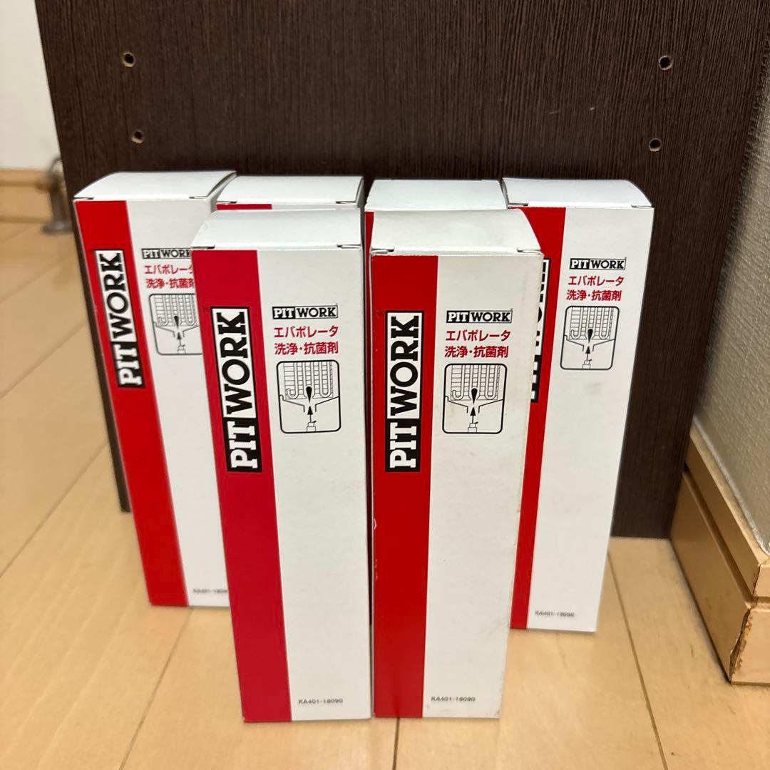 PIT WORK エバポレーター洗浄・消臭剤 6本セット PITWORK (ピットワーク) KA401-06052 エバポレーター洗浄・抗菌剤 6か