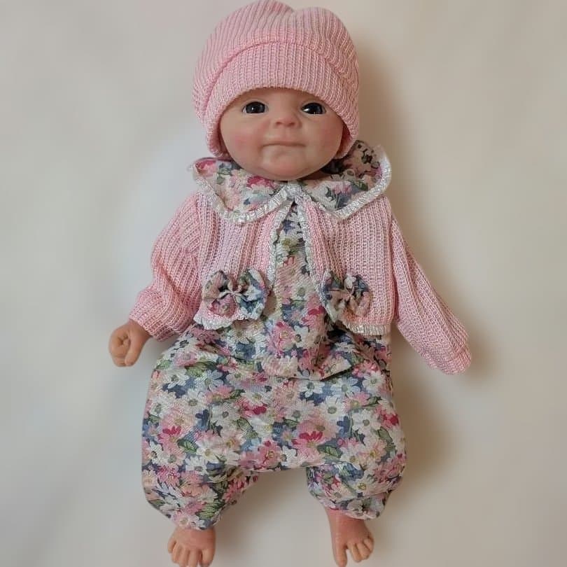 フルシリコン リボーンドール　優しい目の女の子