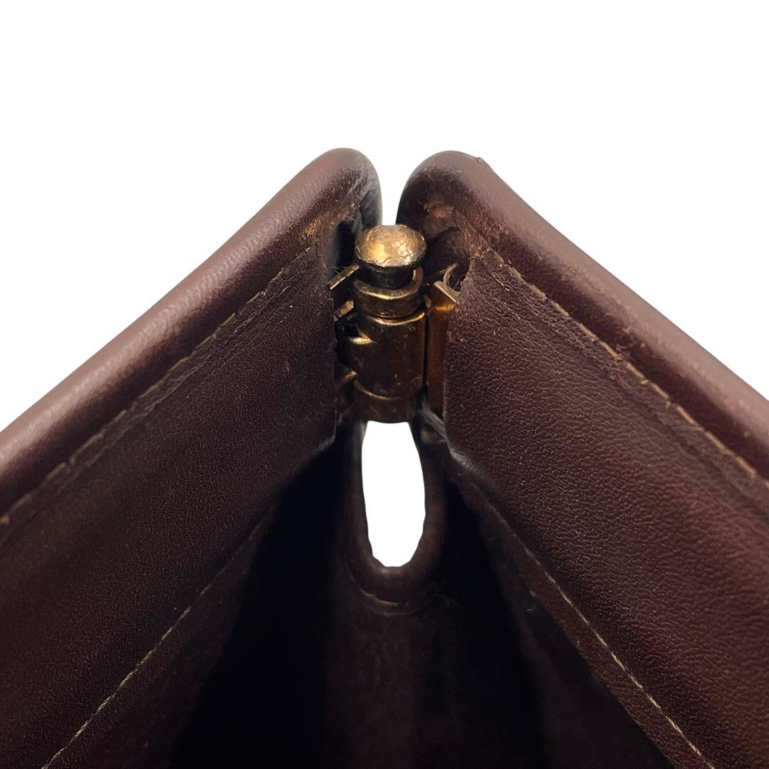 《超美品》シャネル マトラッセ ココマーク クラッチ セカンドバッグ ブラウン