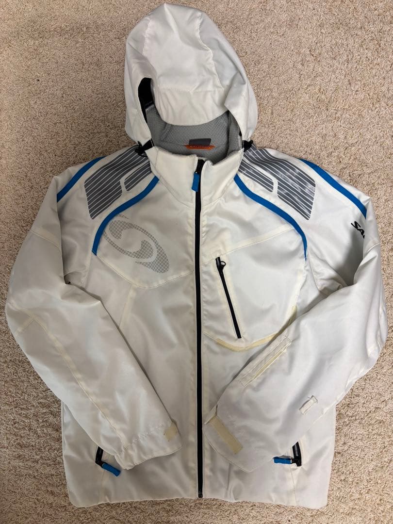 SALOMON フード付きスキーウェア 上下セット　上下Lサイズ 楽天市場】サロモン スキーウェア 上下セット メンズ HIGHLAND + EDGE