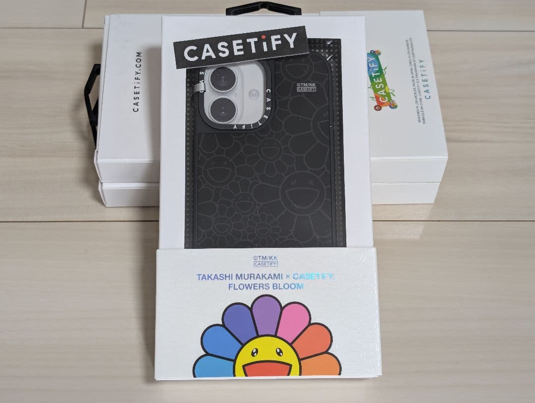 【正規品】村上隆x CASETiFY フラワー レインボー iPhone 17用 CASETiFY】村上隆の“フラワー”が咲き誇る、「村上隆 x CASETiFY