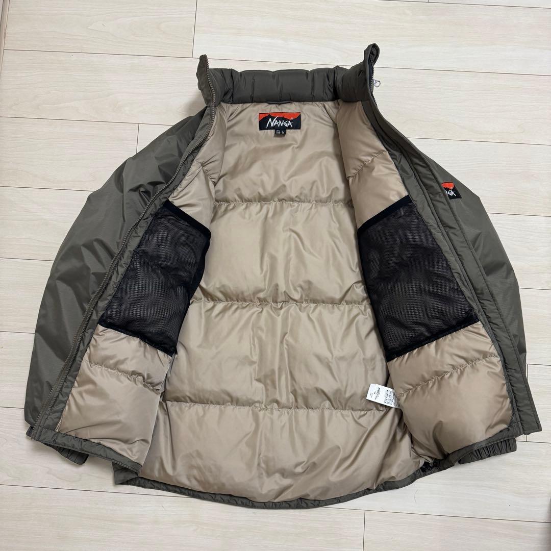 NANGA×BEAVER/ナンガ×ビーバー ダウンジャケット オリーブ - メルカリ