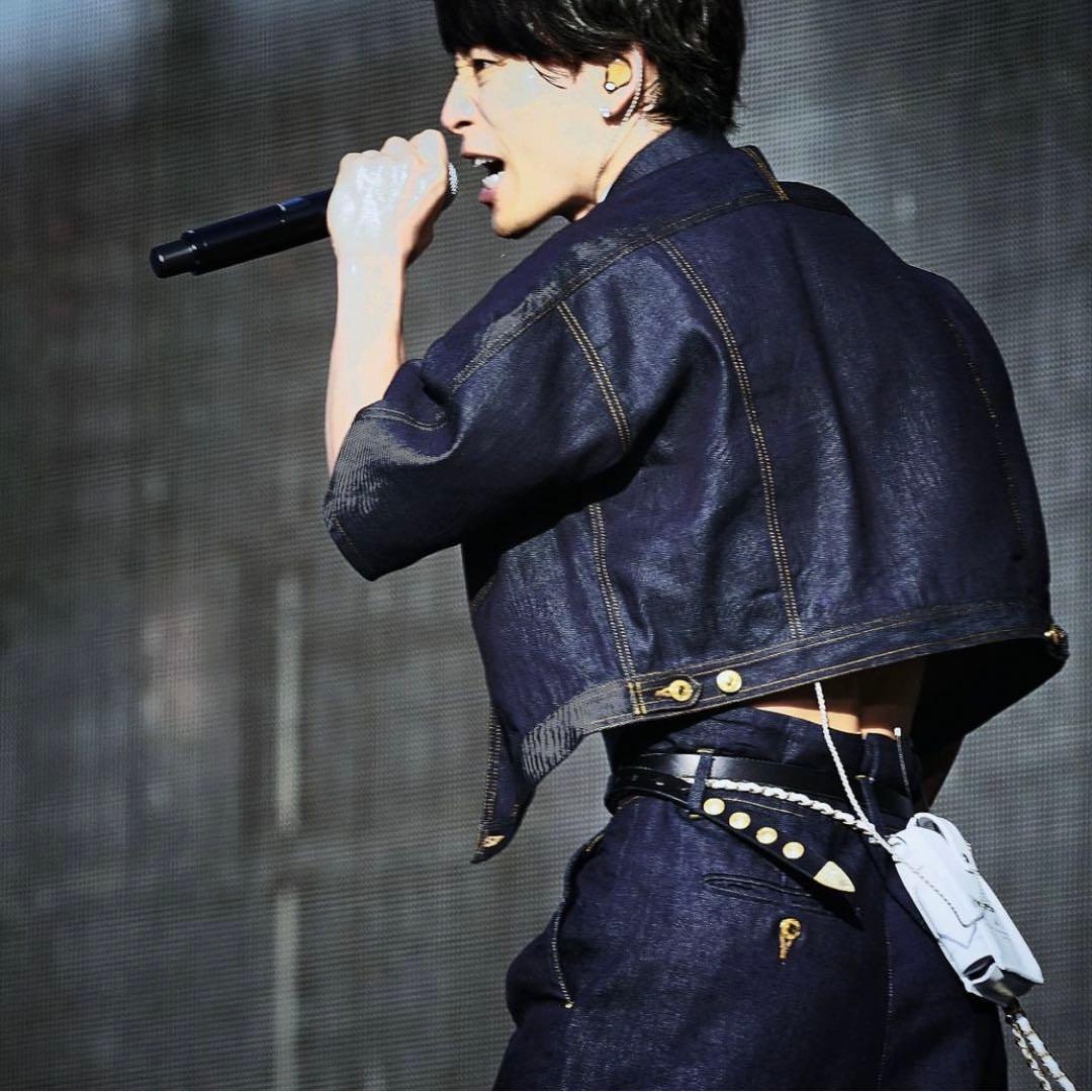 TAKUYA∞着用 風 デニムセットアップ カスタム品 - メルカリ