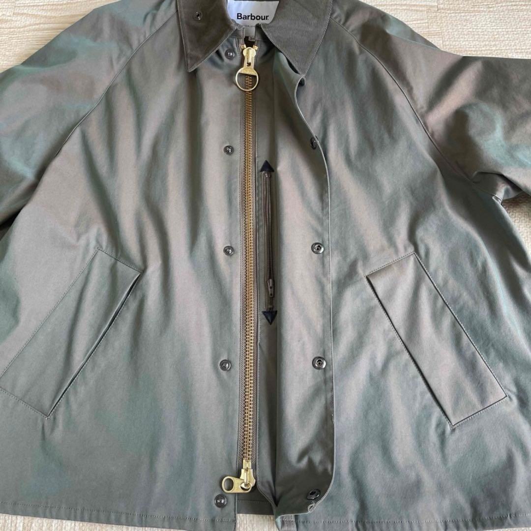 ジャーナル別注 バブアー トランスポート 38 玉虫色 ノンオイル 美品