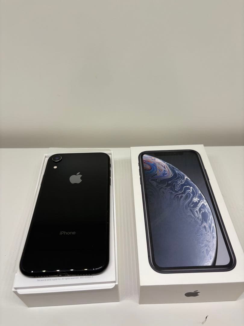 ぺ*様 Apple iPhone XR ブラック128ギガ本体 箱付き Apple iPhone XR black 64GB BOX ONLY! | eBay