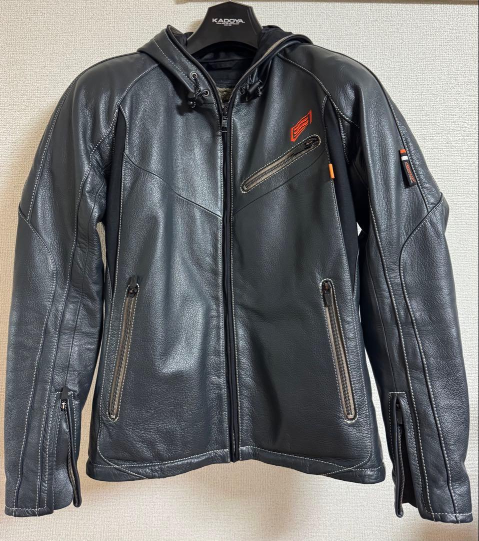 HYOD ネイビー レザージャケット フード付き テキスタイルジャケット | ラインアップ | HYOD PRODUCTSオフィシャル