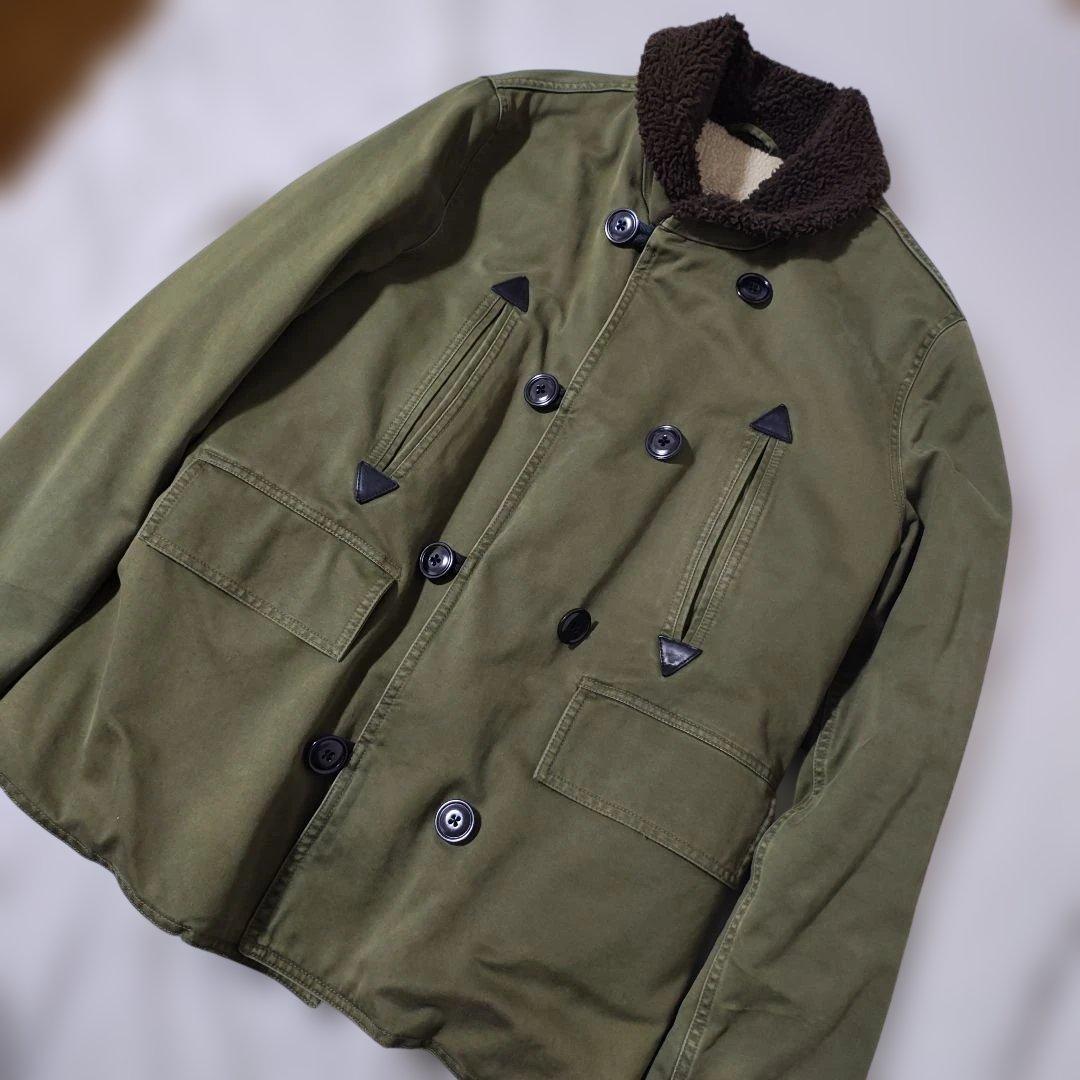 ラルフローレン ポロジーンズ M-38 マッキーノコート ボア US Armyの