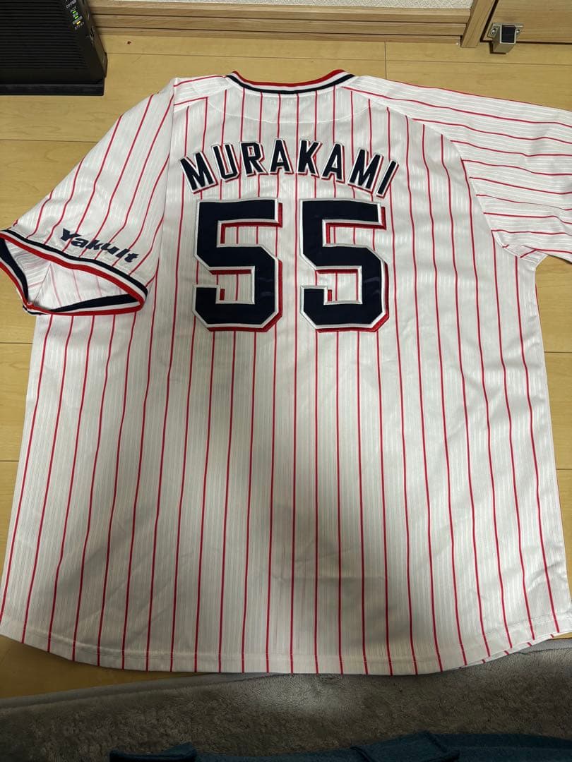 東京ヤクルトスワローズ 村上宗隆 ユニフォーム XL - メルカリ